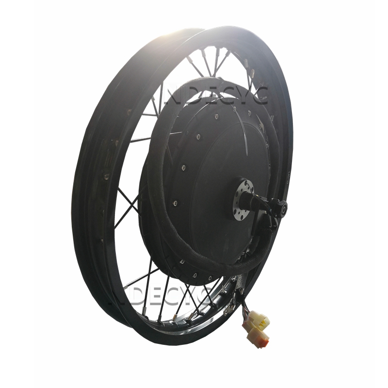 Qs Motor 273 8000W Hub Motor - มอเตอร์ล้อหลังสำหรับมอเตอร์ไซค์ไฟฟ้า NBpower/QS V3 273 40H ขนาด